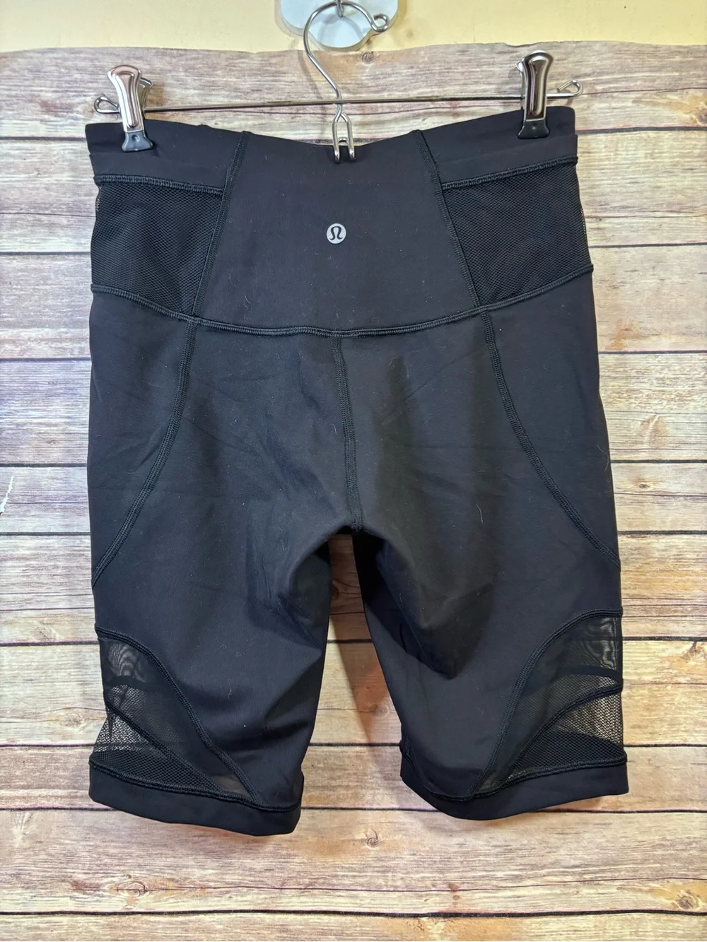 Lululemon | Forget The Sweat Biker Shorts Black Size 8